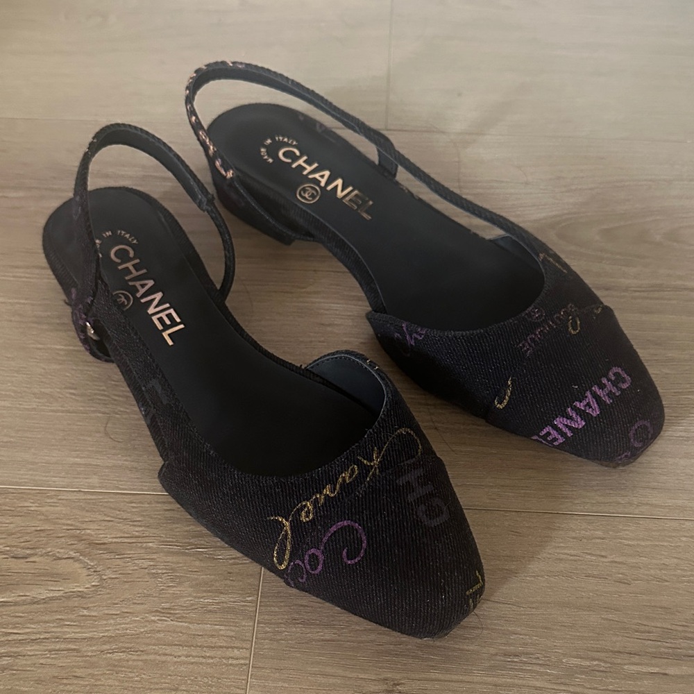 CC Slingback Flats
